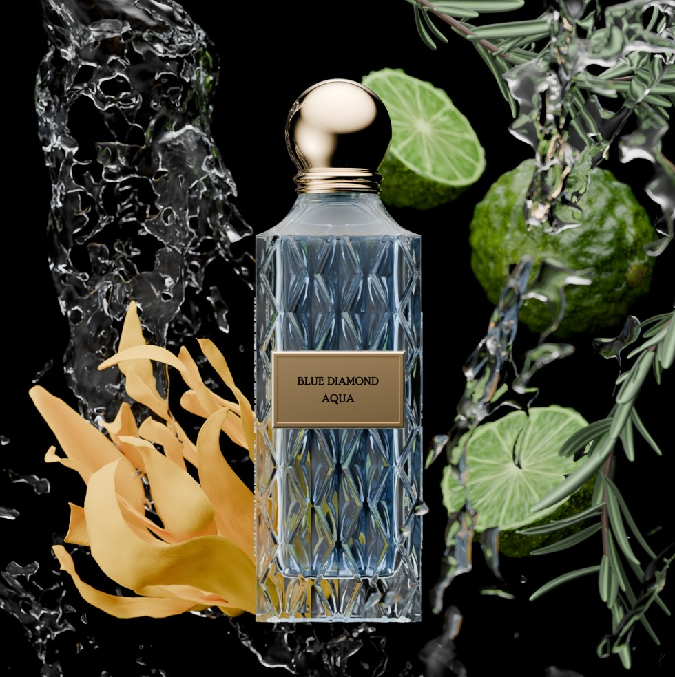 Ibrahim Al Qurashi Blue Diamond Aqua 200ml