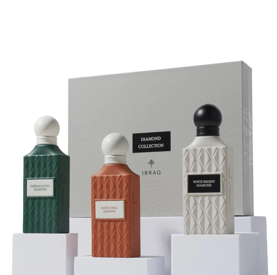 Ibrahim Al Qurashi Diamond Collection Grey box 75ml